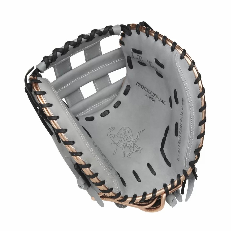 Gloves * | Rawlings Heart Of The Hide 33 Inch Procm33Fp-24G Fastpitch Softball Catcher'S Mitt