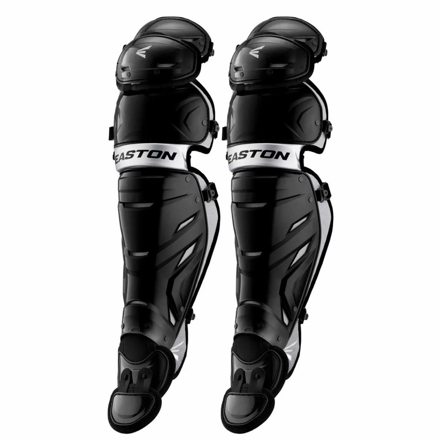 Catcher'S Gear * | Easton Pro X Intermediate Baseball Catcher'S Leg Guards