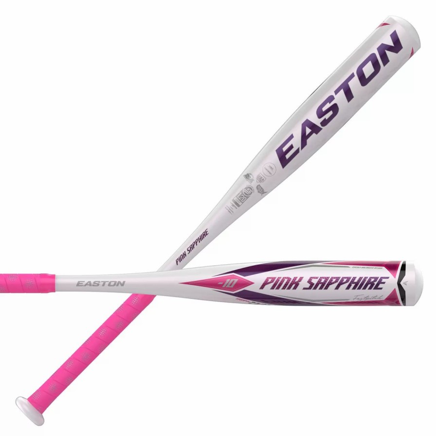 Bats * | Easton 2022 Pink Sapphire (-10) Fp22Psa Youth Fastpitch Softball Bat