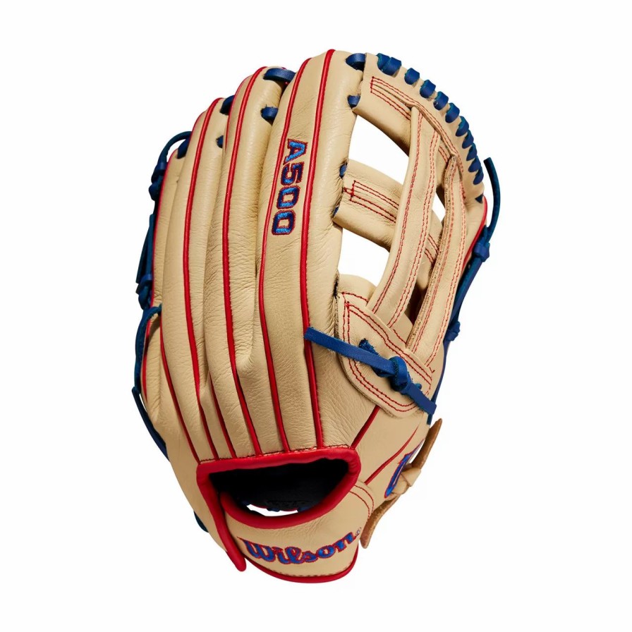 Gloves * | Wilson A500 Series 12 Inch Wbw10090312 Travel Team Baseball Glove