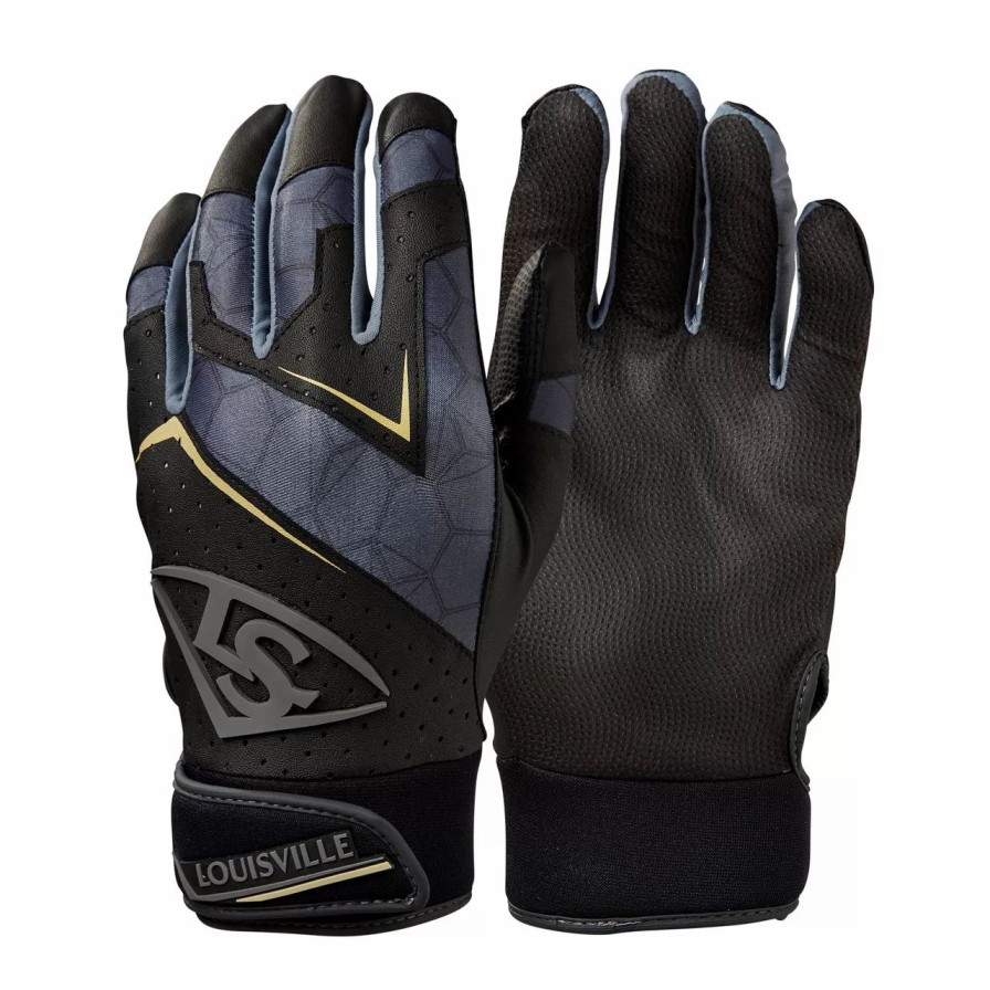 Gloves * | Louisville Slugger Genuine V2 Youth Baseball/Softball Batting Gloves