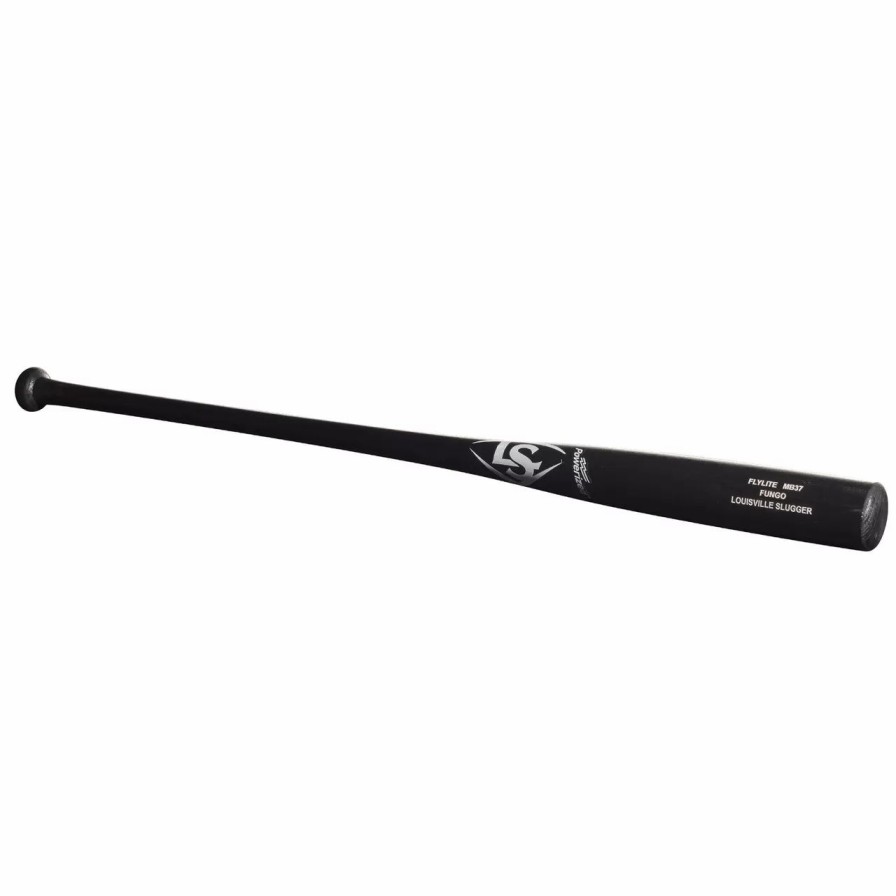 Bats * | Louisville Slugger Flylite Poplar Mb37 Wood Fungo Bat Black