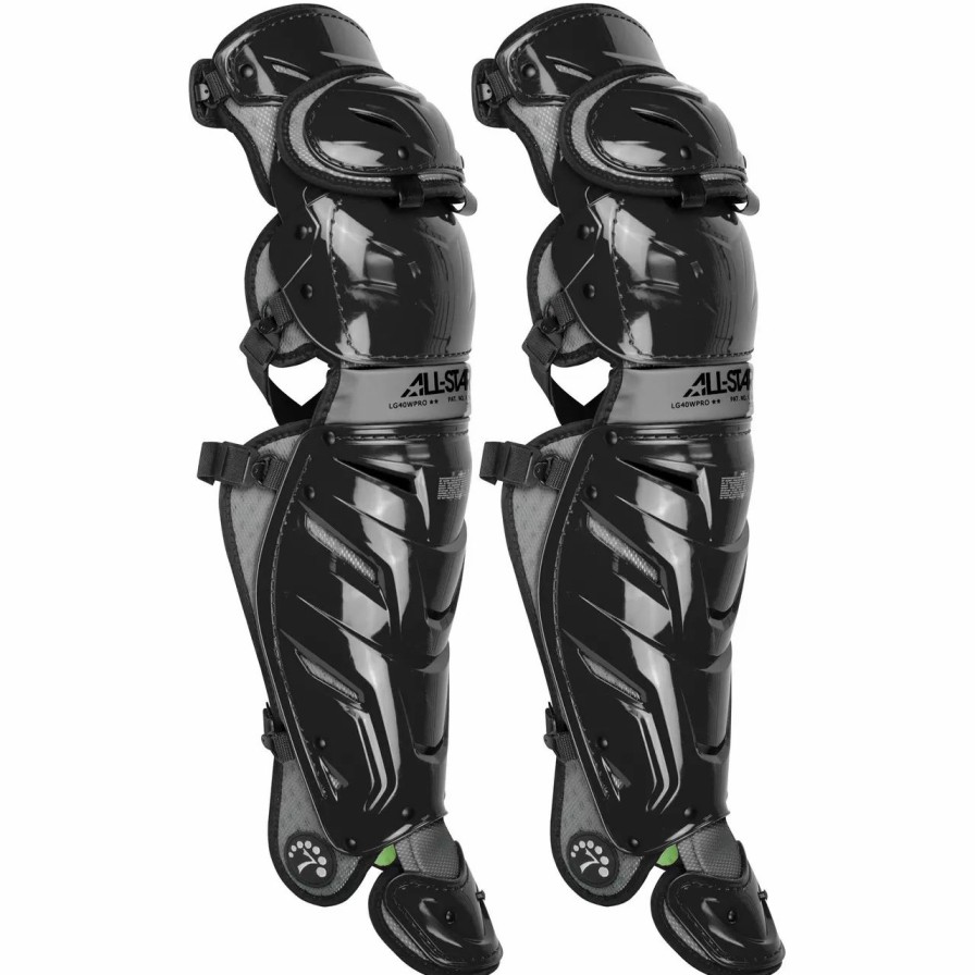 Catcher'S Gear * | All-Star System 7 Axis 16.5 Inch Adult Baseball Catcher'S Leg Guards