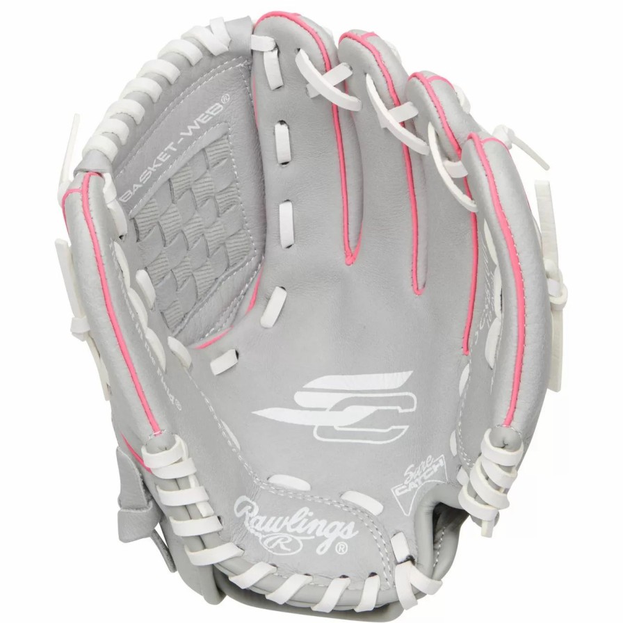 Gloves * | Rawlings Sure Catch Series 10 Inch Scsb100P Youth Fastpitch Softball Glove