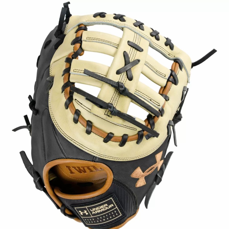 Gloves * | Under Armour Ua Genuine 2.0 13 Inch Uafggp2-Fb Baseball First Base Mitt Cream