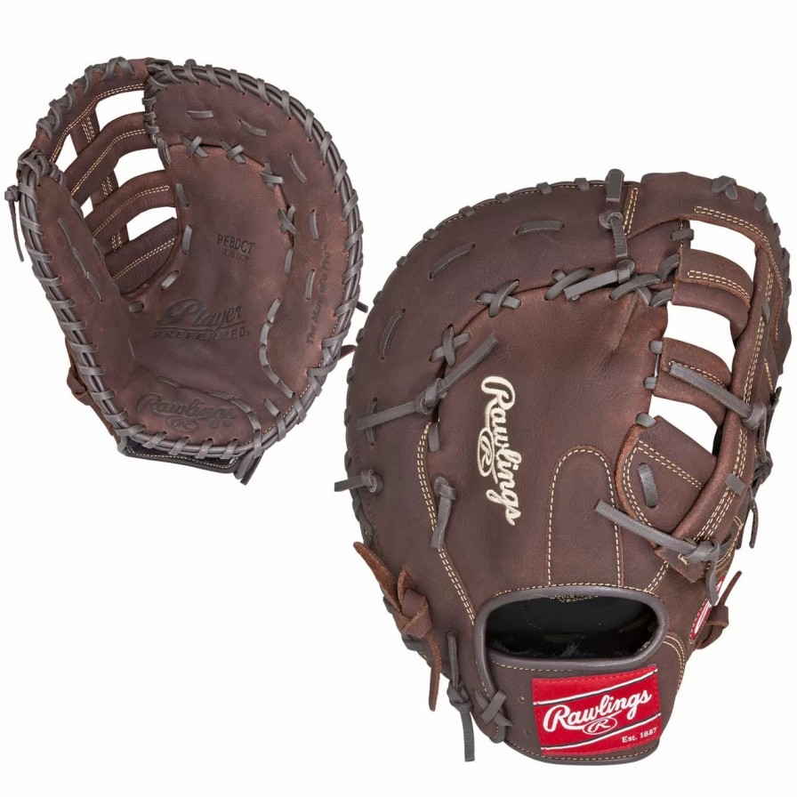 Gloves * | Rawlings Player Preferred 12.5 Inch Pfbdct Baseball First Base Mitt