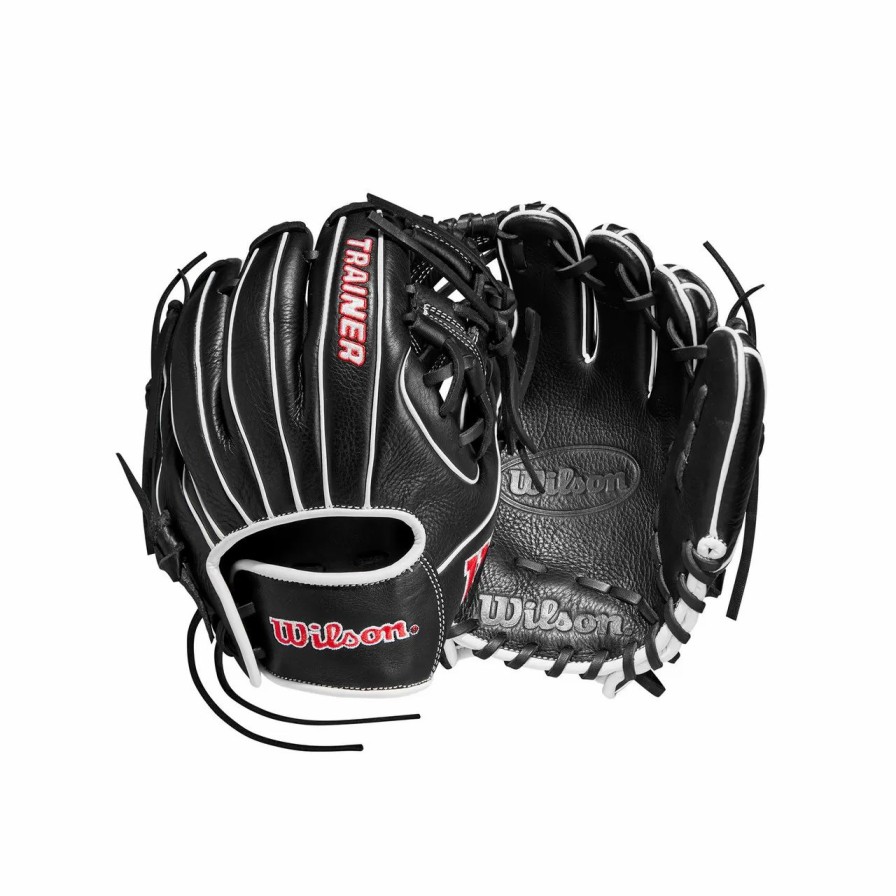 Gloves * | Wilson Infield Trainer 10 Inch Wbw10090910 Baseball Training Glove