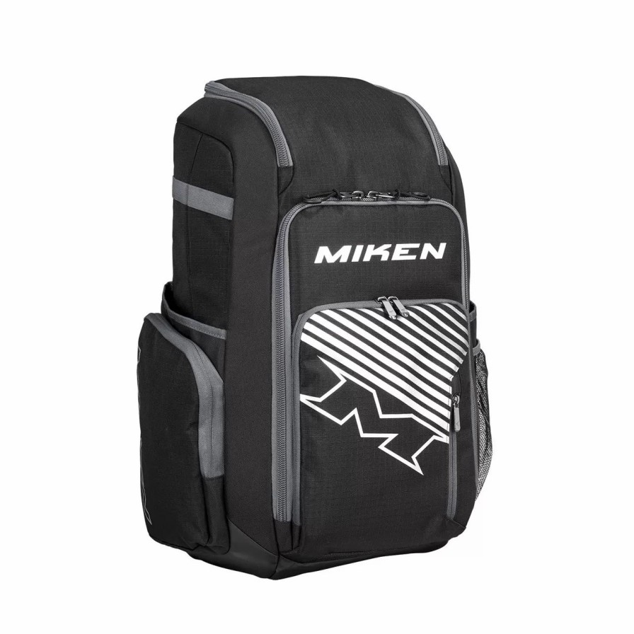 Backpacks * | Miken Deluxe Baseball/Softball Backpack Bag