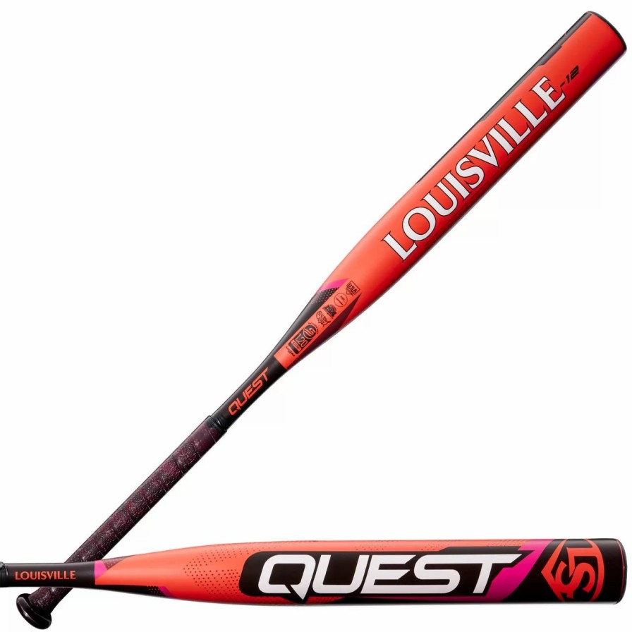 Bats * | Louisville Slugger 2022 Quest (-12) Wbl2551010 Fastpitch Softball Bat