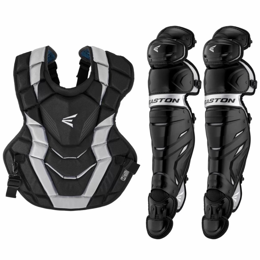 Catcher'S Gear * | Easton Elite X Adult Nocsae Baseball Catcher'S Gear Bundle