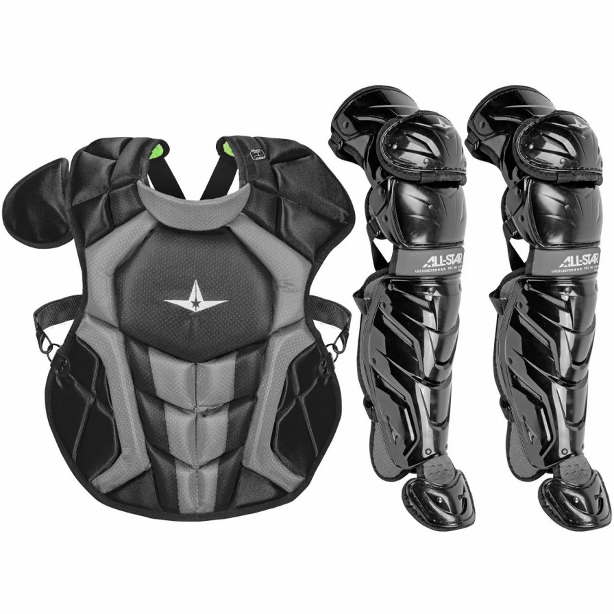 Catcher'S Gear * | All-Star System7 Axis Nocsae Intermediate Baseball Catcher'S Gear Set