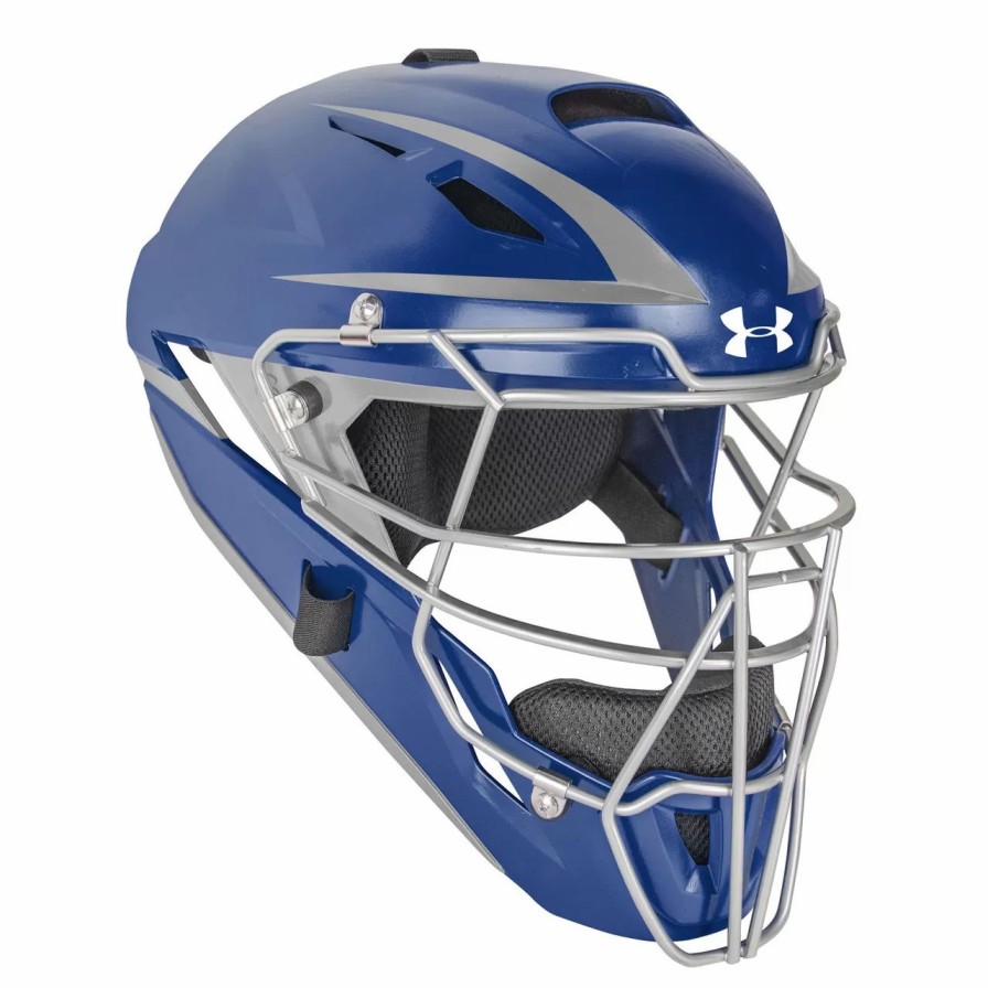 Catcher'S Gear * | Under Armour Converge Two Tone Adult Baseball/Softball Catcher'S Helmet