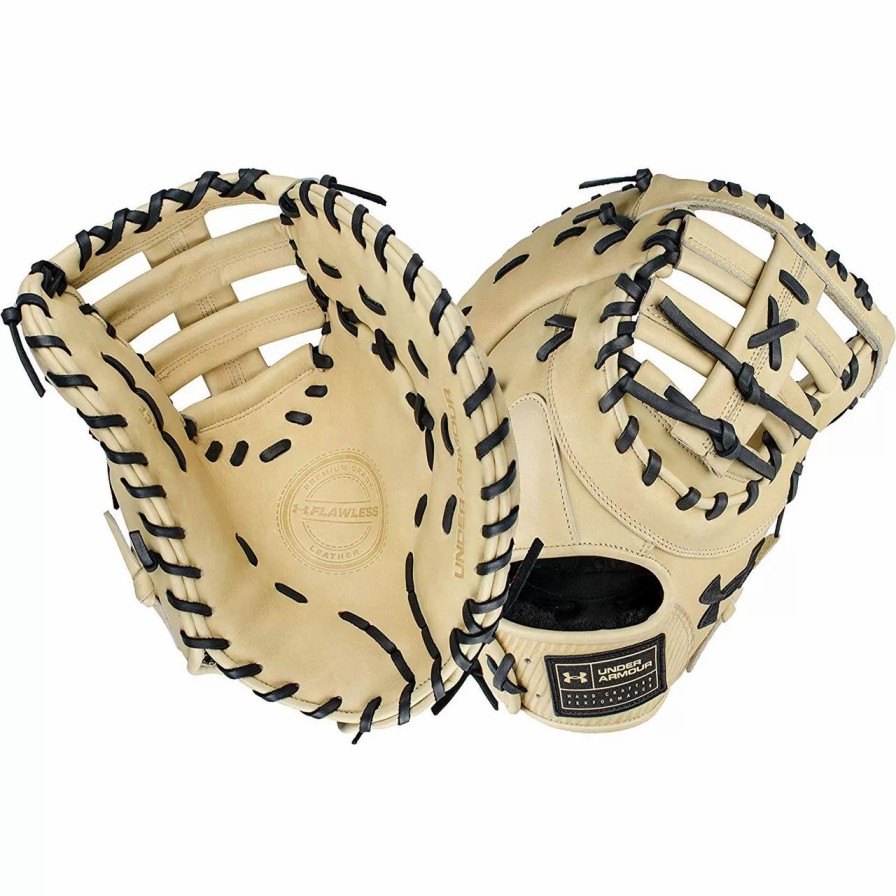 Gloves * | Under Armour Ua Flawless 13 Inch Uafgfl-Fb Baseball First Base Mitt Cream