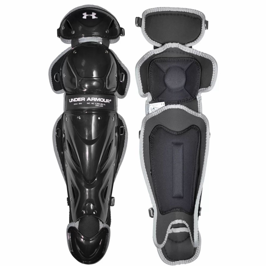 Catcher'S Gear * | Under Armour Ua Victory Series Youth 13 Inch Baseball Catcher'S Leg Guards