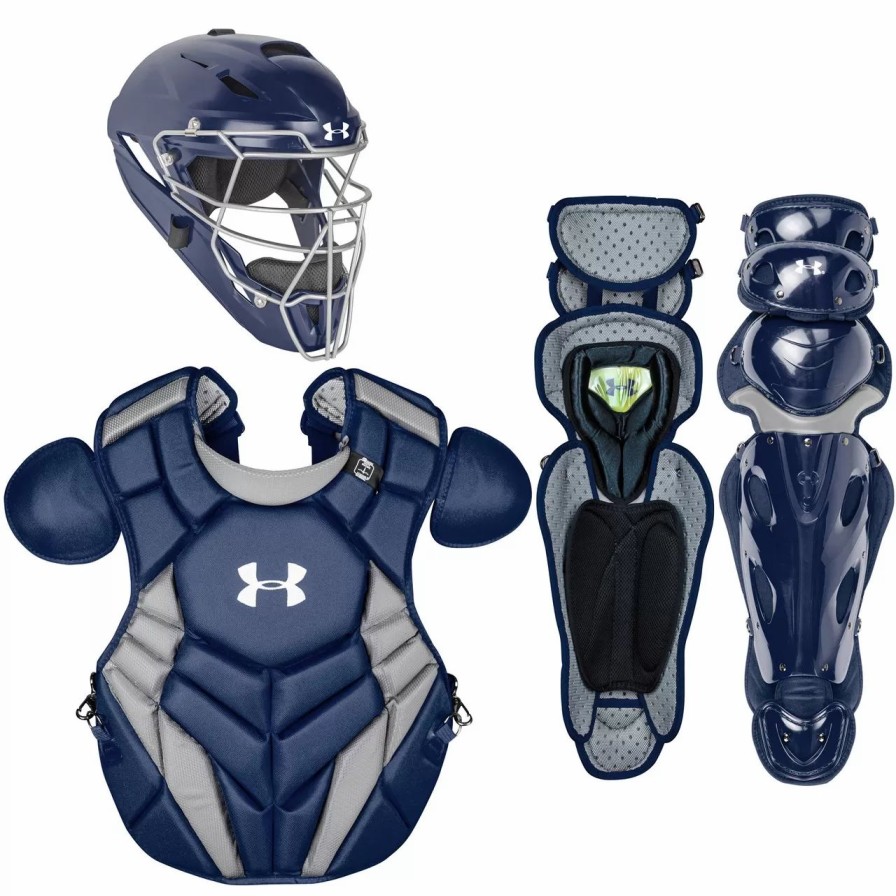 Catcher'S Gear * | Under Armour Ua Pro 4 Nocsae Intermediate Baseball Catcher'S Package