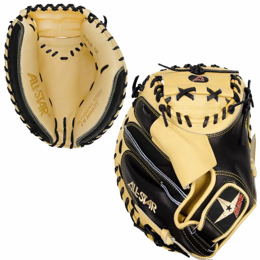 Gloves * | All-Star Pro-Elite 35 Inch Cm3000Bt Baseball Catchers Mitt