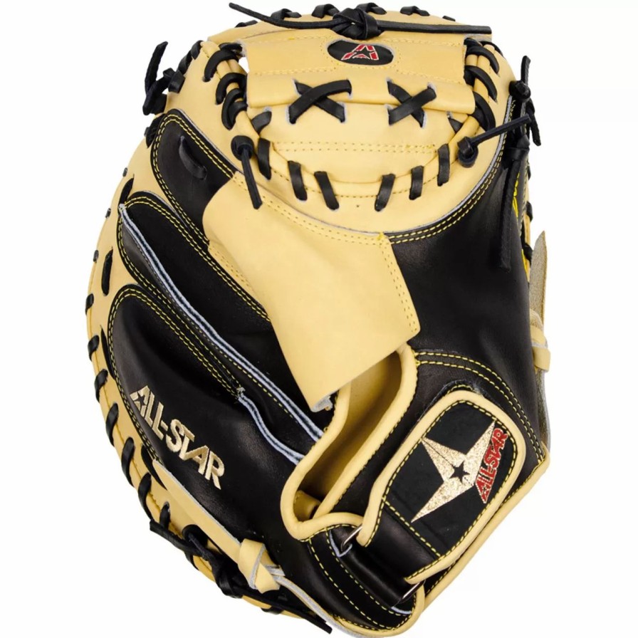 Gloves * | All-Star Pro-Elite 35 Inch Cm3000Bt Baseball Catchers Mitt