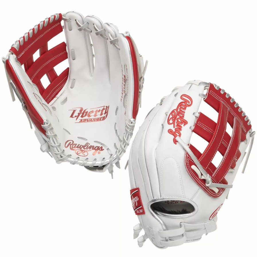 Gloves * | Rawlings Liberty Advanced Color 12.75 Inch Rla1275Sb-6Wsp Fastpitch Softball Glove