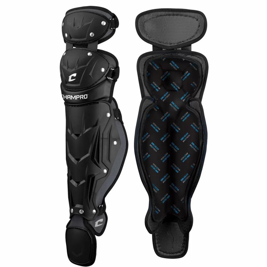 Catcher'S Gear * | Champro Optimus Pro 14.5 Inch Intermediate Baseball Leg Guards