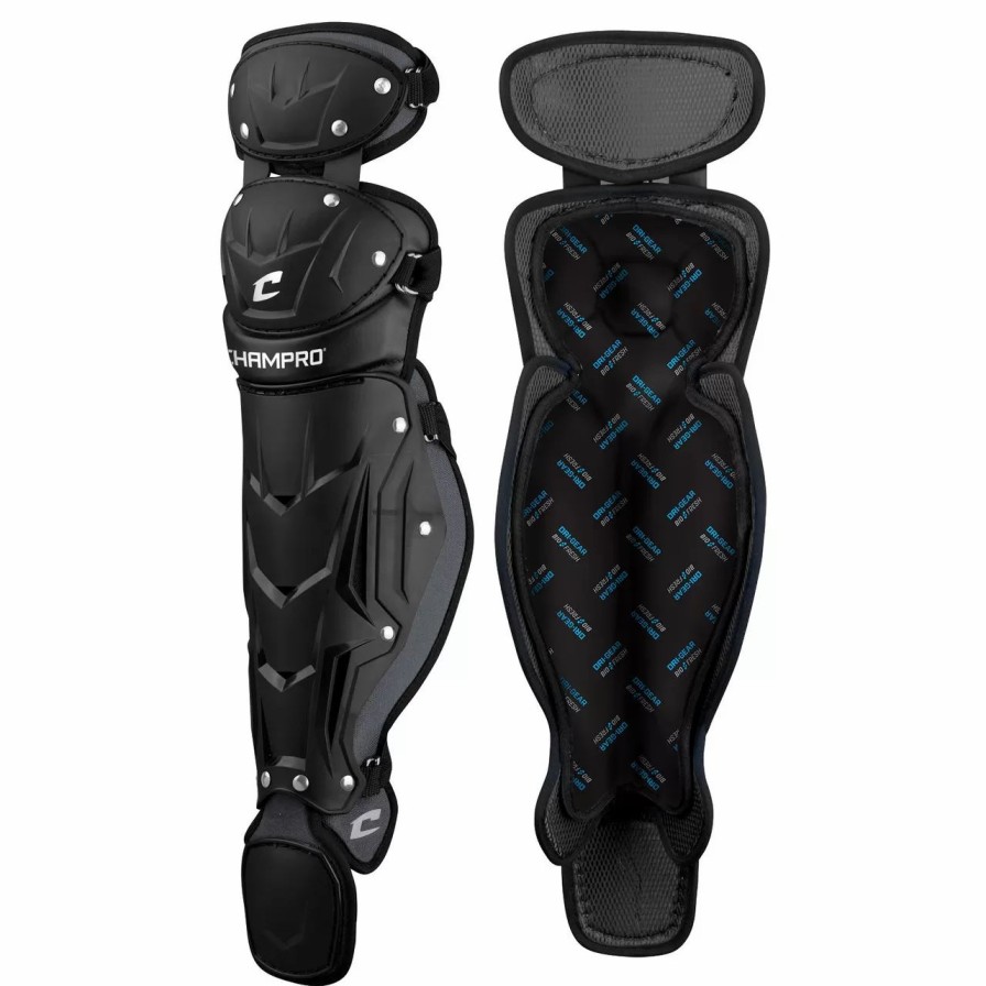 Catcher'S Gear * | Champro Optimus Pro 13.5 Inch Youth Baseball Leg Guards