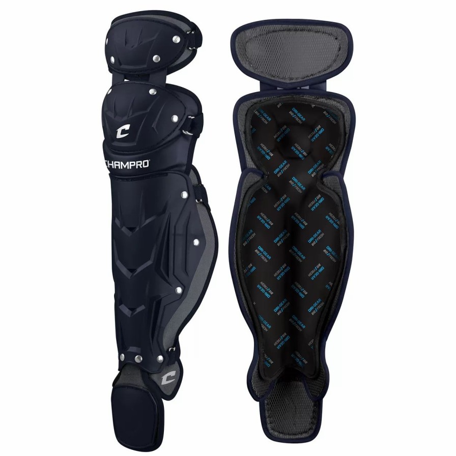 Catcher'S Gear * | Champro Optimus Pro 13.5 Inch Youth Baseball Leg Guards