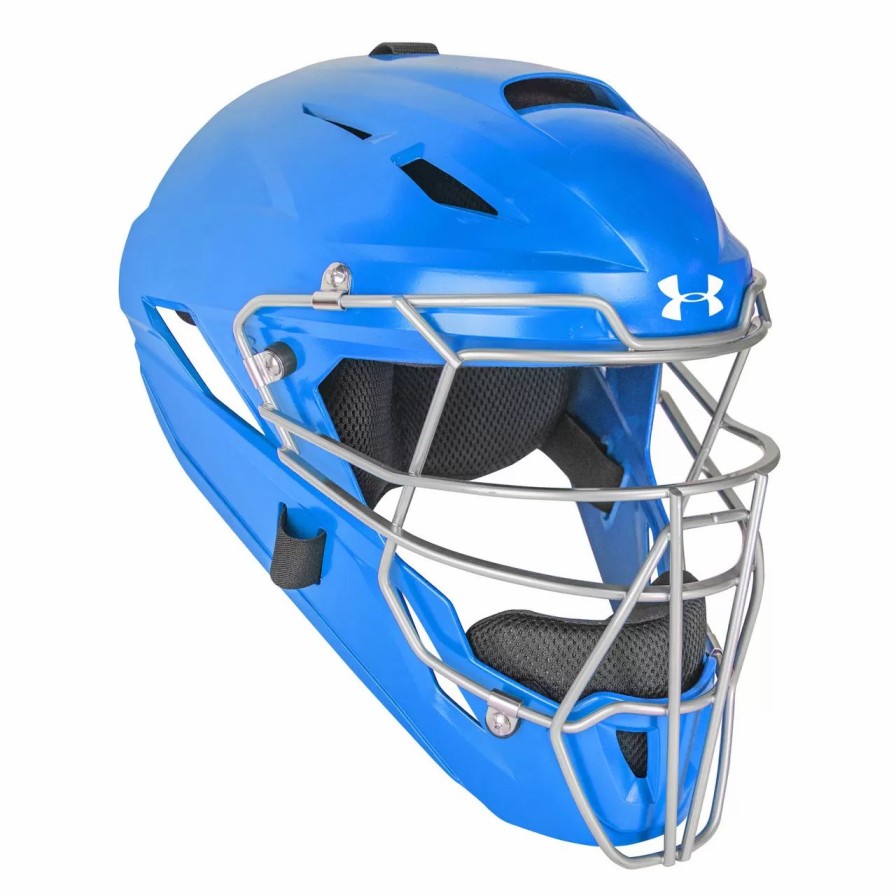 Catcher'S Gear * | Under Armour Converge Solid Youth Baseball/Softball Catcher'S Helmet