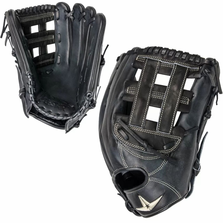 Gloves * | All-Star Pro-Elite 12.75 Inch Fgas-1275H Baseball Glove Black