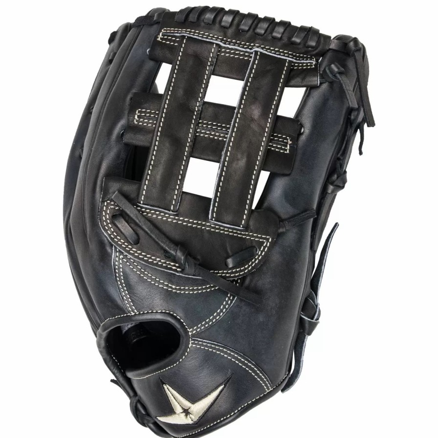 Gloves * | All-Star Pro-Elite 12.75 Inch Fgas-1275H Baseball Glove Black