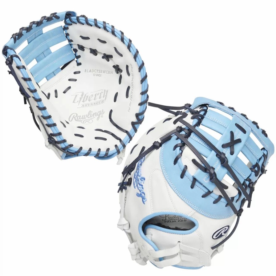 Gloves * | Rawlings Liberty Advanced Color 13 Inch Rladctsbwcbn Fastpitch Softball First Base Mitt