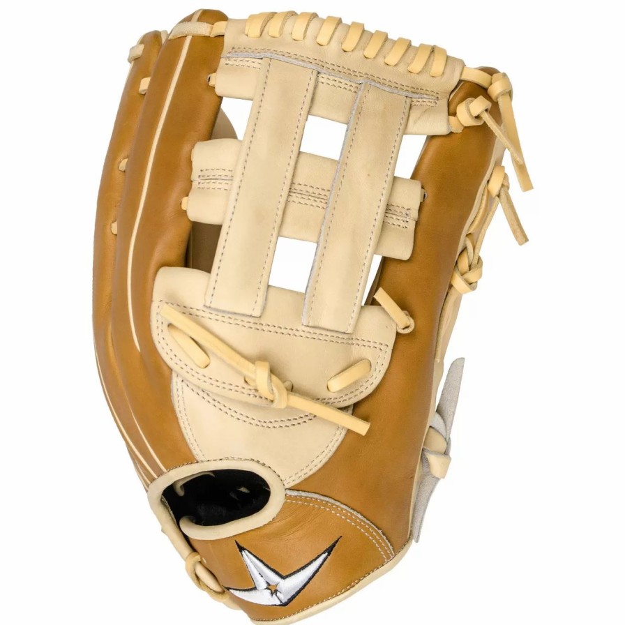 Gloves * | All-Star Pro-Elite 12.75 Inch Fgas-1275H Baseball Glove Saddle/Cream