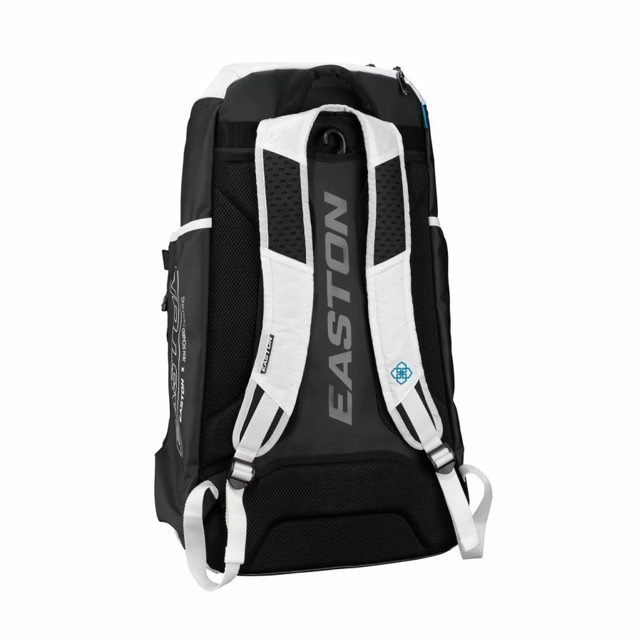 Backpacks * | Easton E700Cbp Jen Schro Fastpitch Softball Catcher'S Backpack Bag White