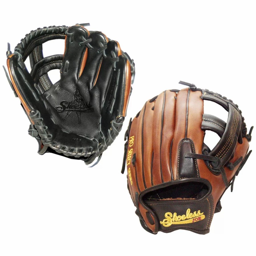 Gloves * | Shoeless Joe Pro Select Single Bar 11.25 Inch Ps1125Sbr Baseball Glove