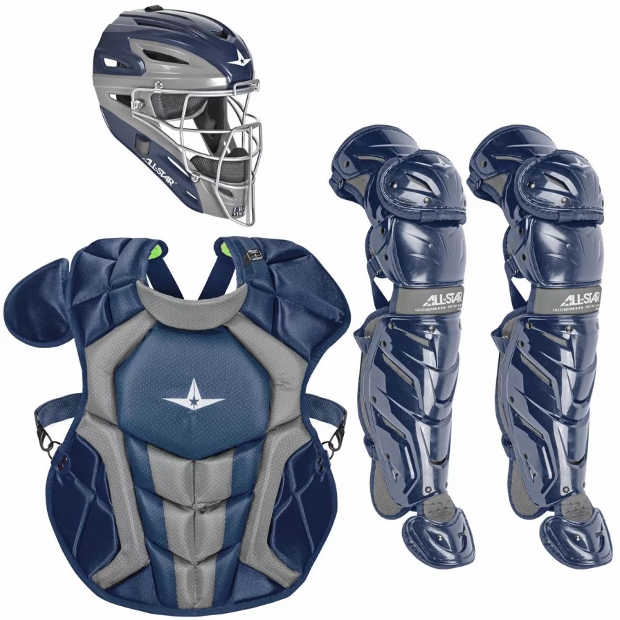 Catcher'S Gear * | All-Star System7 Axis Nocsae Intermediate Baseball Catcher'S Package