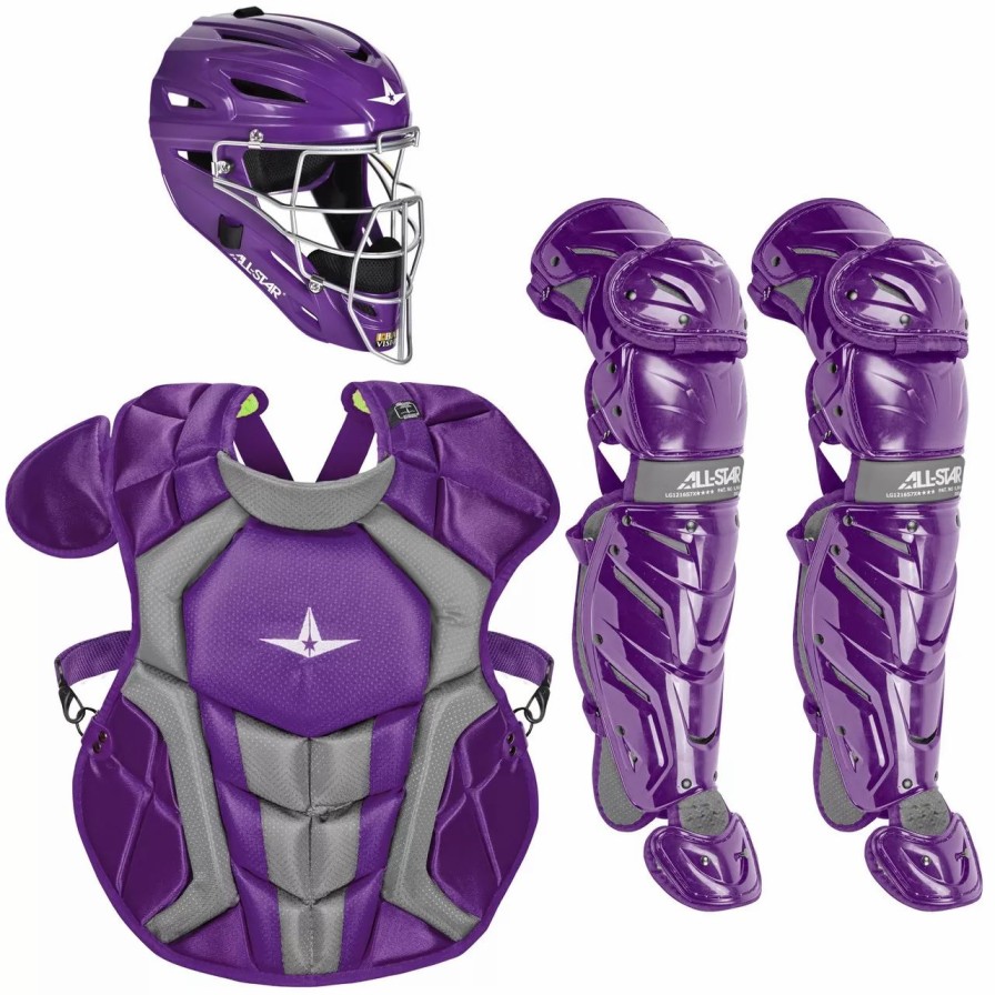 Catcher'S Gear * | All-Star System7 Axis Intermediate Nocsae Baseball Catcher'S Package