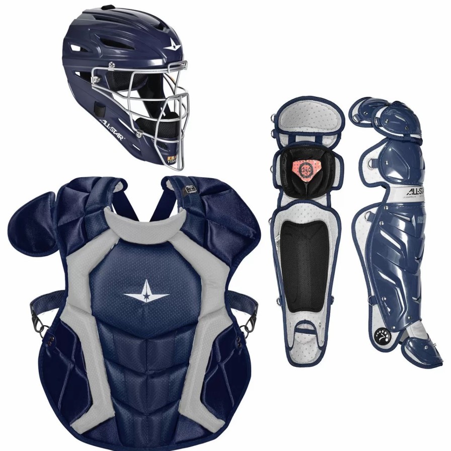 Catcher'S Gear * | All-Star System Seven Pro Nocsae Adult Baseball Catcher'S Package