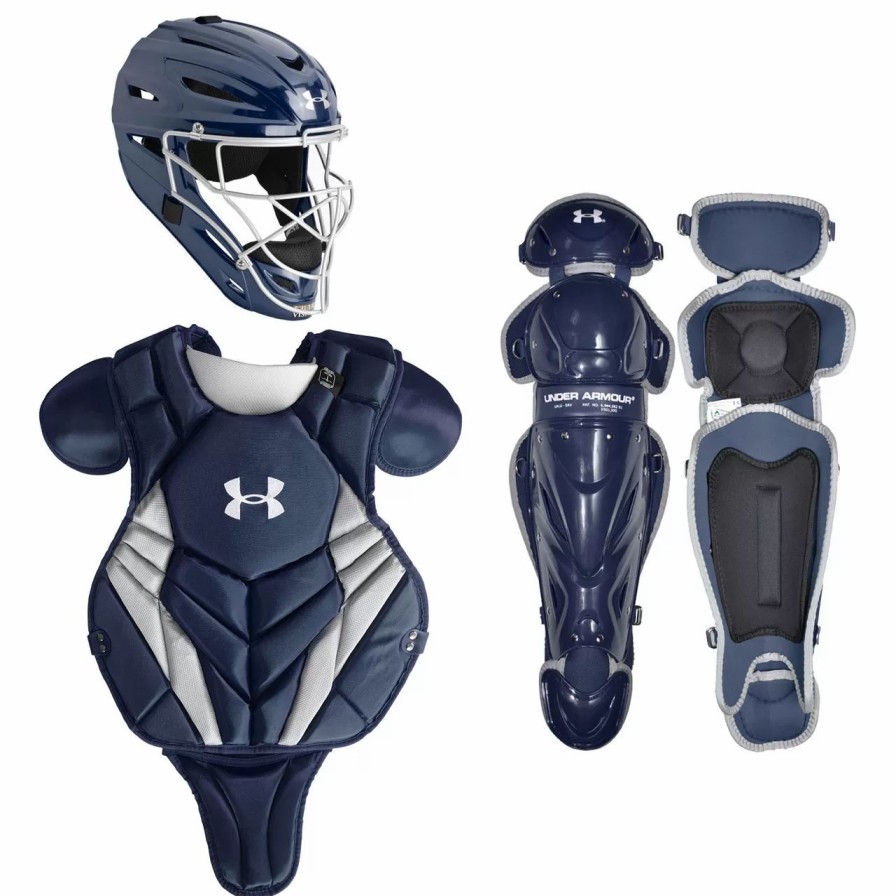 Catcher'S Gear * | Under Armour Converge Victory Nocsae Intermediate Baseball Catcher'S Set