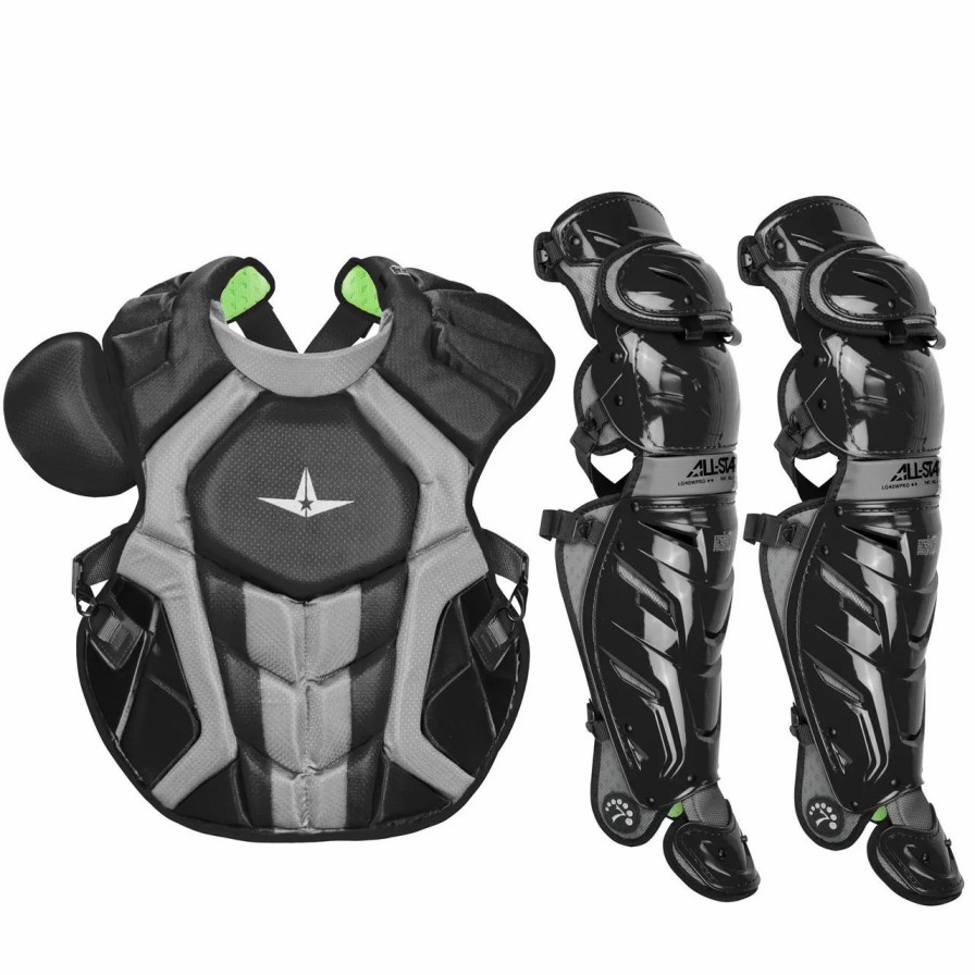 Catcher'S Gear * | All-Star System7 Axis Nocsae Adult Baseball Catcher'S Gear Set