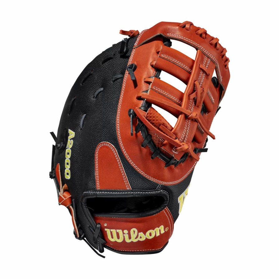 Gloves * | Wilson A2000 Spin Control Superskin 12.5 Inch Sc1620Ss Baseball First Base Mitt