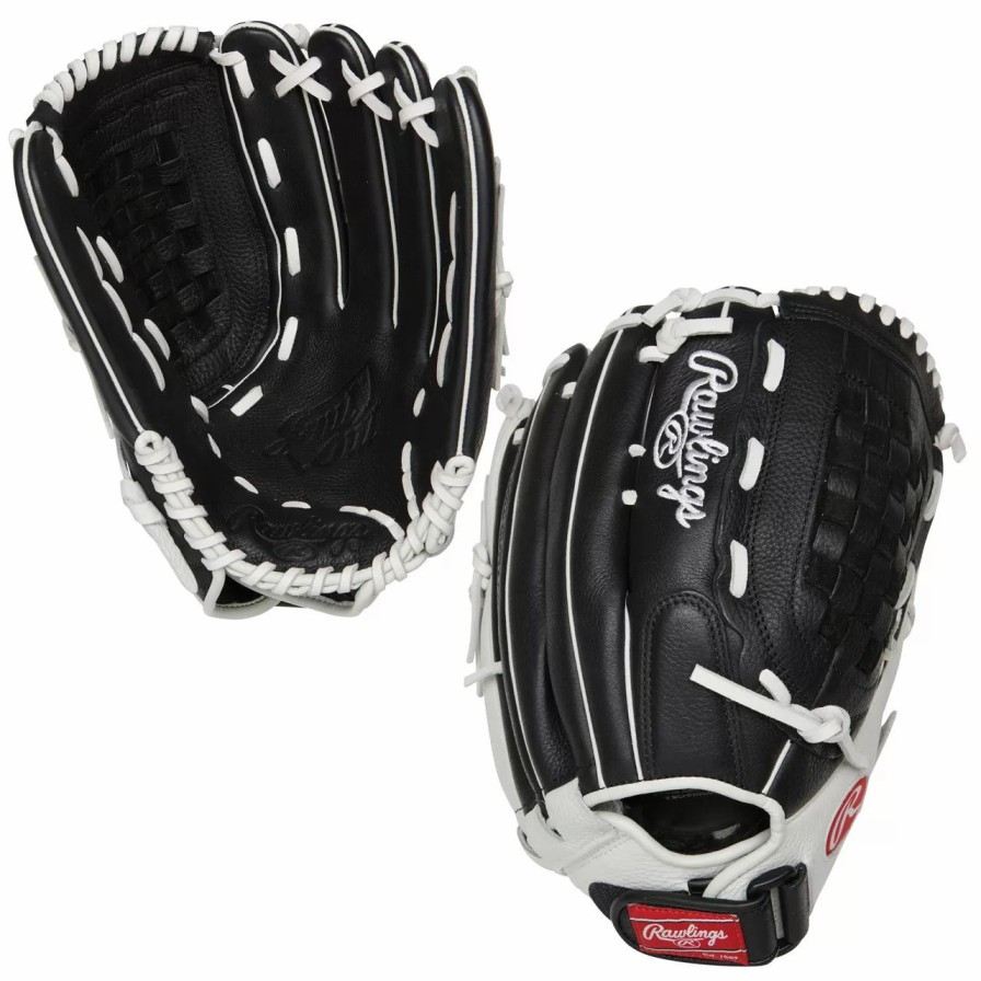 Gloves * | Rawlings Shut Out Series 13 Inch Rso130Bw Fastpitch Softball Glove