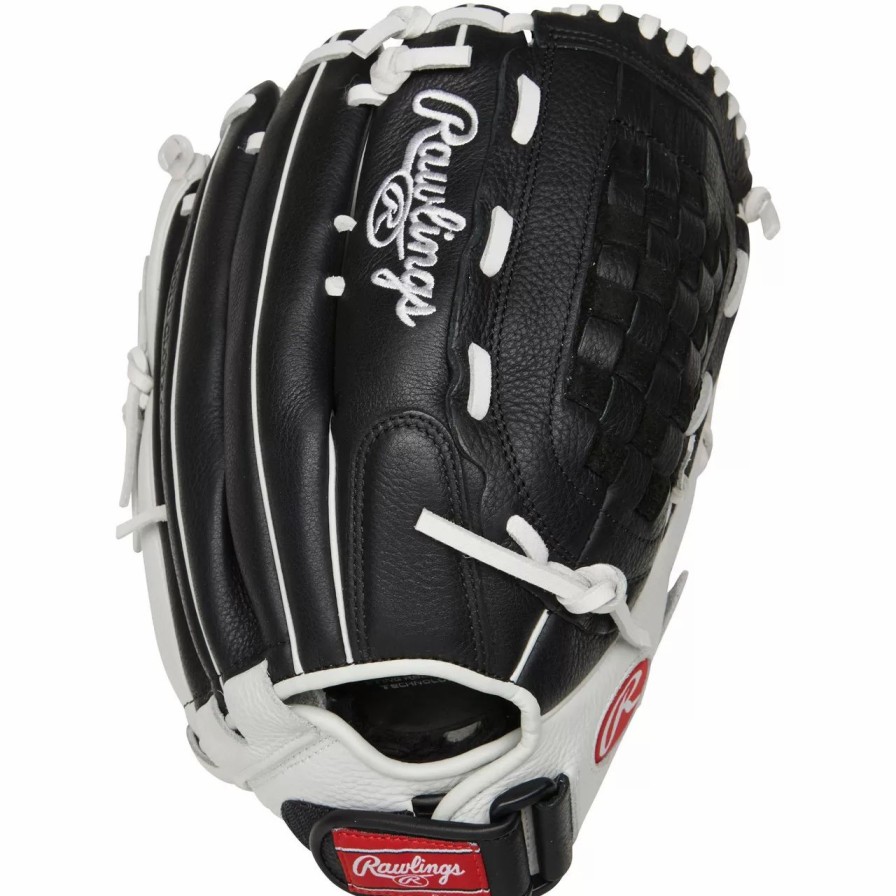 Gloves * | Rawlings Shut Out Series 13 Inch Rso130Bw Fastpitch Softball Glove