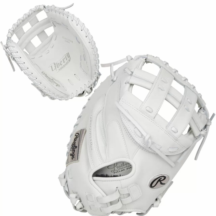 Gloves * | Rawlings Liberty Advanced 34 Inch Rlacm34W Fastpitch Softball Catcher'S Mitt