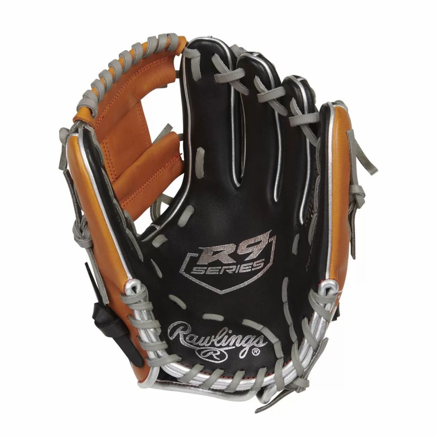 Gloves * | Rawlings R9 Contour Fit 11.25 Inch R91125U-2Bt Baseball Glove