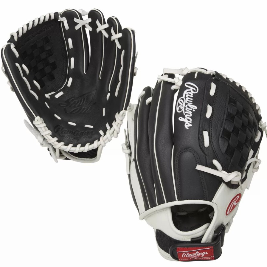 Gloves * | Rawlings Shut Out Series 11.5 Inch Rso115Bw Fastpitch Softball Glove