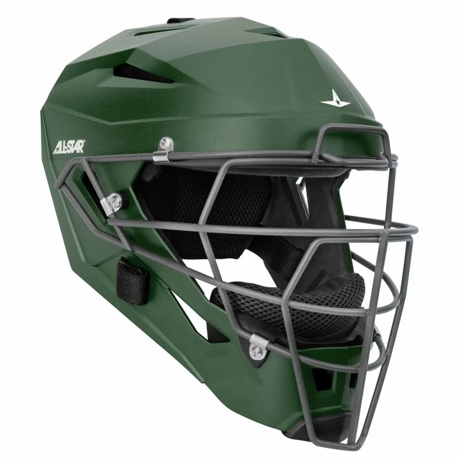 Catcher'S Gear * | All-Star Mvp5 Matte Youth Baseball Catcher'S Helmet