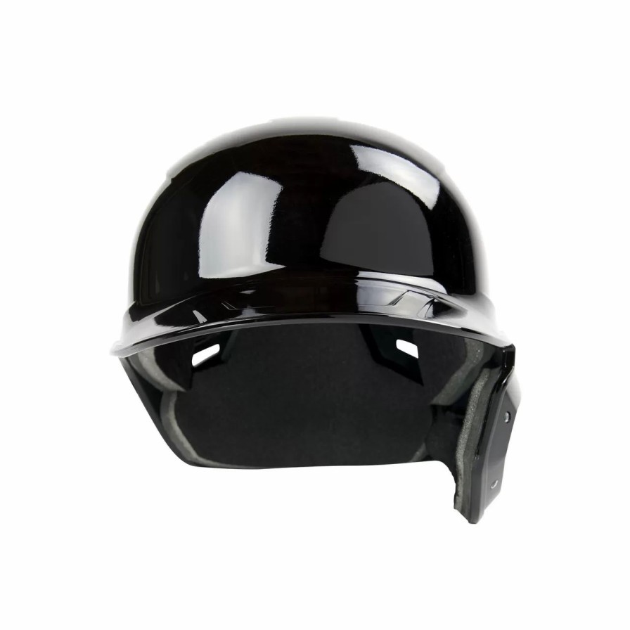 Protective * | Rawlings Mach Left Ear Single Flap Baseball Batting Helmet Black