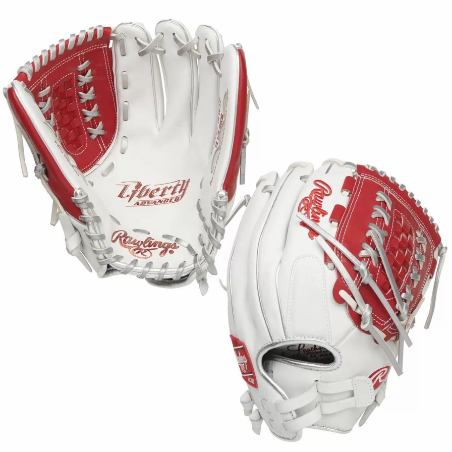 Gloves * | Rawlings Liberty Advanced Color 12.5 Inch Rla125-18Wsp Fastpitch Softball Glove