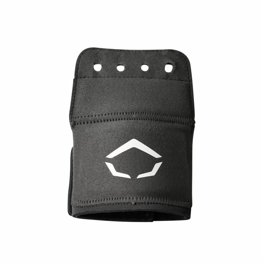 Catcher'S Gear * | Evoshield Baseball/Softball Catcher'S Wrist Guard Black